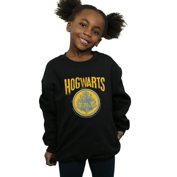 Harry Potter Girls Hogwarts Circle Crest Sweatshirt
