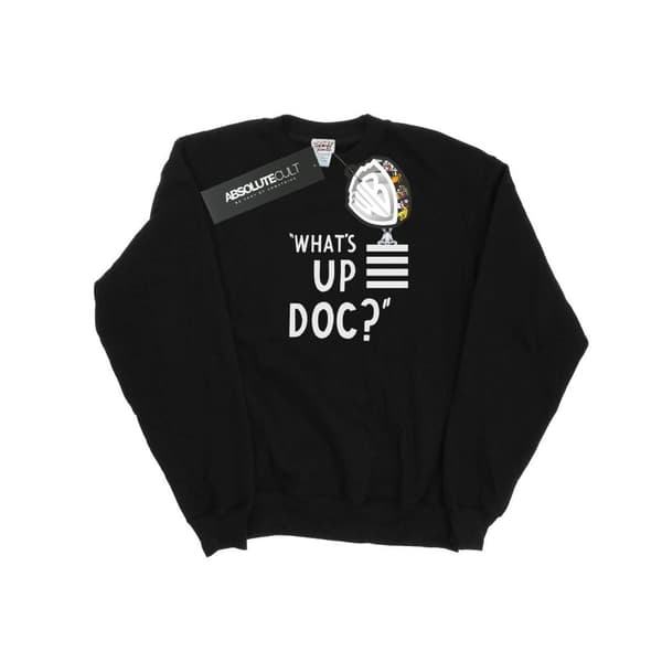 Looney Tunes Girls Bugs Bunny What´s Up Doc Stripes Sweatshirt