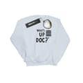 Miniatyrbillede 1 af 5: Looney Tunes Girls Bugs Bunny What´s Up Doc Stripes Sweatshirt