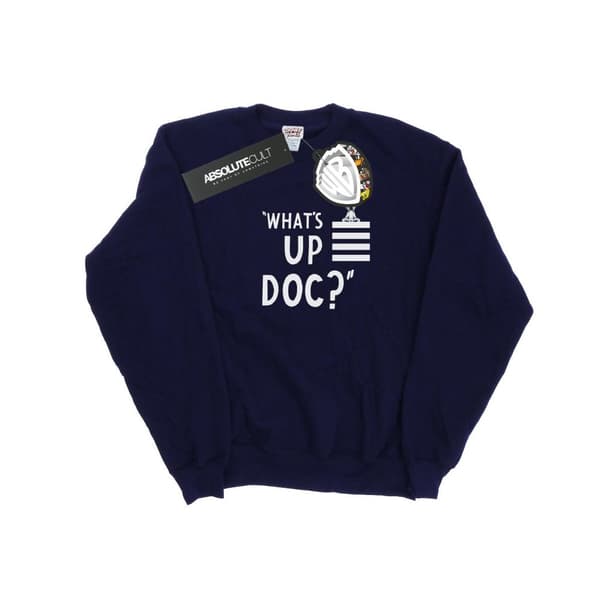 Looney Tunes Girls Bugs Bunny What´s Up Doc Stripes Sweatshirt