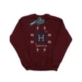 Miniatyrbillede 1 af 3: Harry Potter Womens/Ladies Christmas Knit Sweatshirt