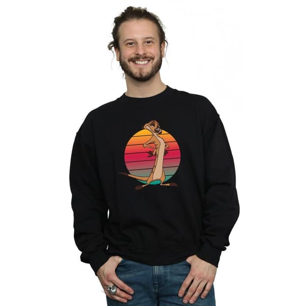 Disney Mens The Lion King Timon Sunset Sweatshirt