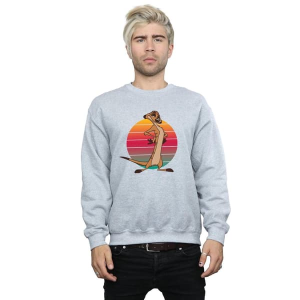 Disney Mens The Lion King Timon Sunset Sweatshirt