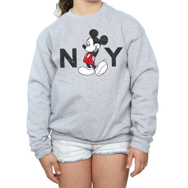 Disney Girls Mickey Mouse NY Sweatshirt