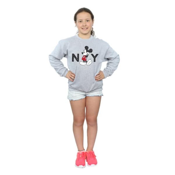 Disney Girls Mickey Mouse NY Sweatshirt