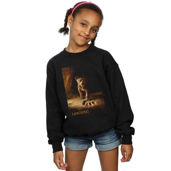 Disney Girls The Lion King Movie Simba Poster Sweatshirt