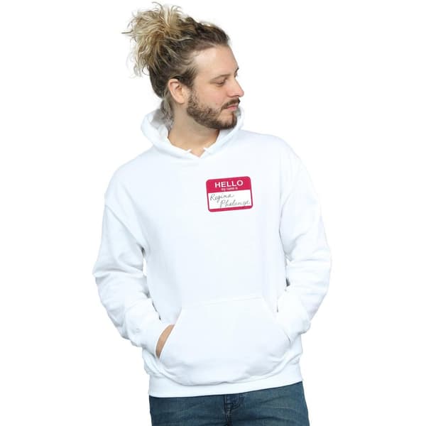 Friends Mens Regina Phalange Name Tag Hoodie