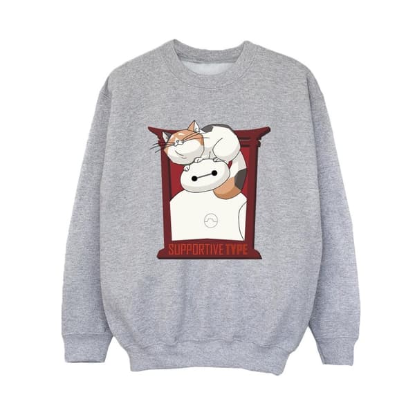 Disney Boys Big Hero 6 Baymax Frame Support Sweatshirt