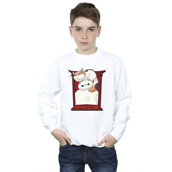 Disney Boys Big Hero 6 Baymax Frame Support Sweatshirt