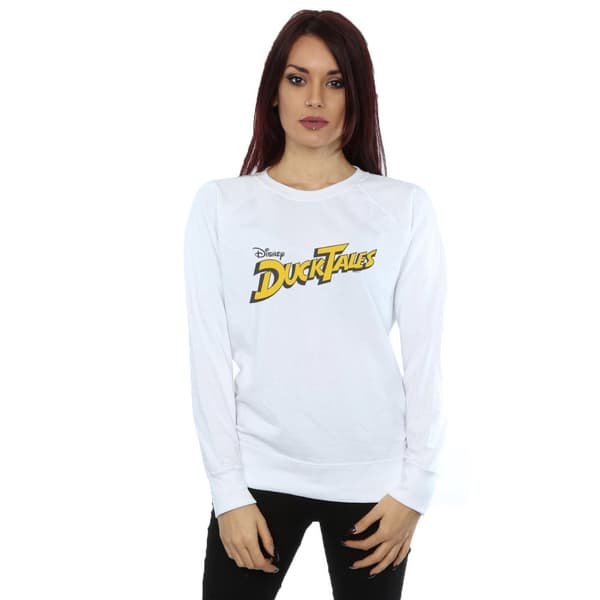 Disney Womens/Ladies Duck Tales Logo Sweatshirt