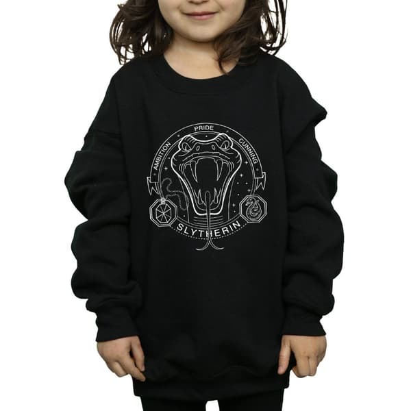 Harry Potter Girls Slytherin Seal Sweatshirt