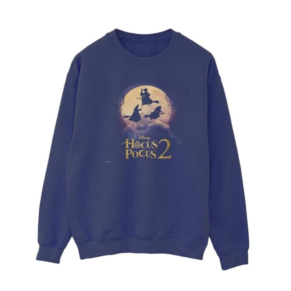 Disney Womens/Ladies Hocus Pocus Witches Flying Sweatshirt