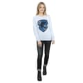 Miniatyrbillede 4 af 5: Harry Potter Womens/Ladies Ravenclaw Crest Flat Sweatshirt