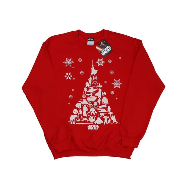 Star Wars Mens Christmas Tree Sweatshirt