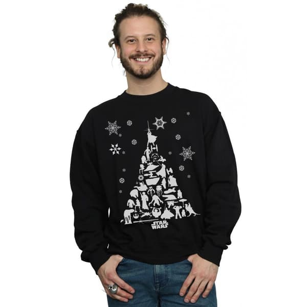 Star Wars Mens Christmas Tree Sweatshirt