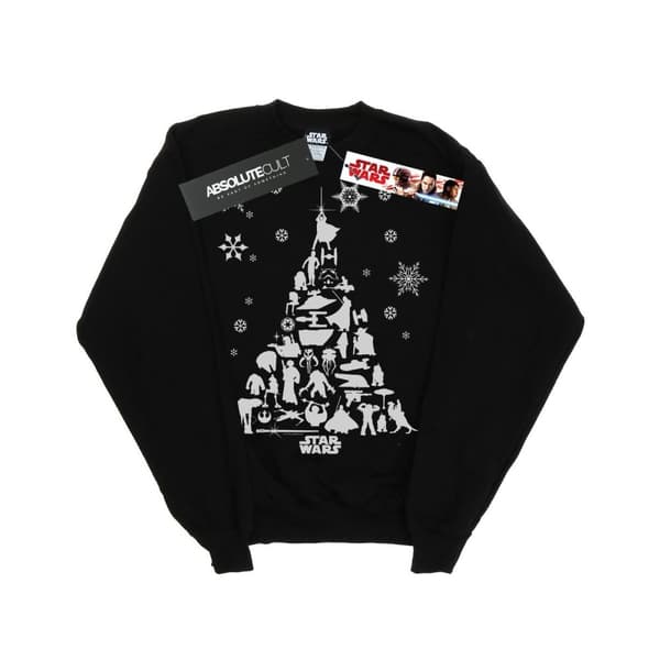 Star Wars Mens Christmas Tree Sweatshirt