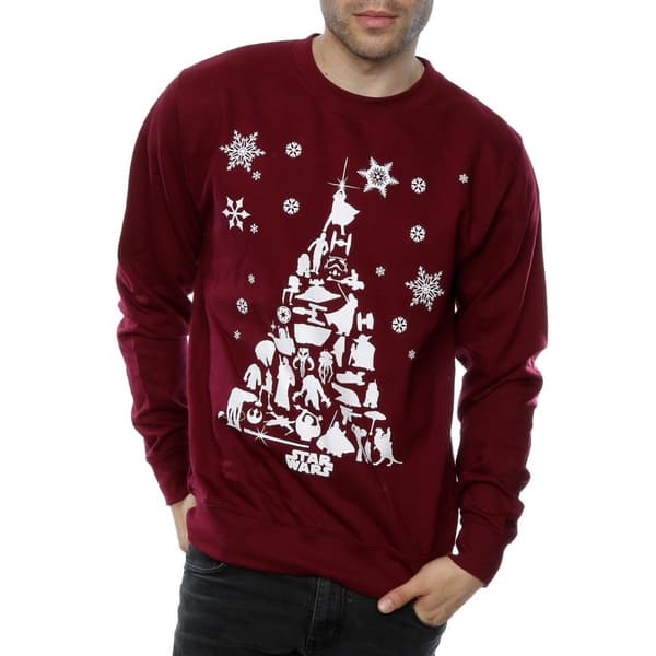 Star Wars Mens Christmas Tree Sweatshirt