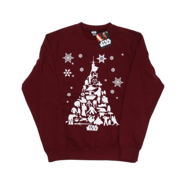 Star Wars Mens Christmas Tree Sweatshirt