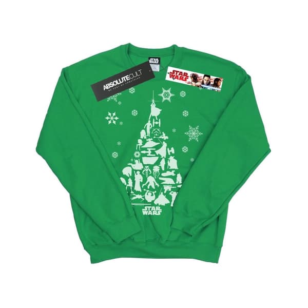 Star Wars Mens Christmas Tree Sweatshirt