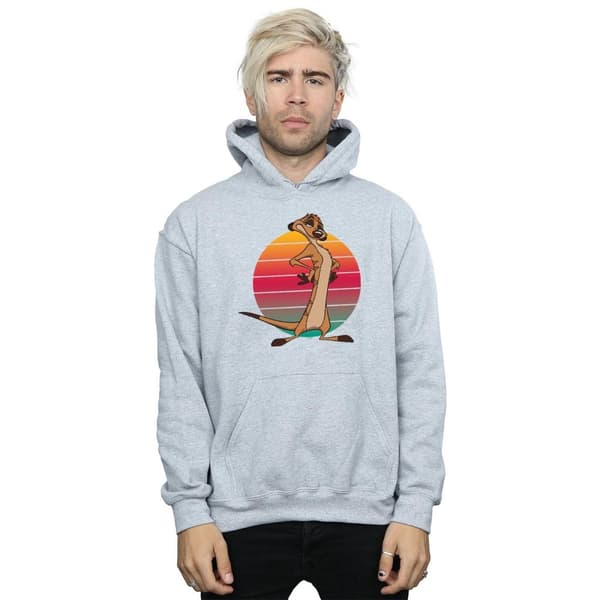 Disney Mens The Lion King Timon Sunset Hoodie