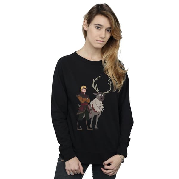 Disney Dam/Tjej Frozen 2 Sven och Kristoff Sweatshirt