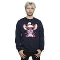 Miniatyrbilde 3 av 5: Disney Mens Lilo & Stitch Angel Reindeer Sweatshirt