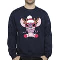 Miniatyrbilde 4 av 5: Disney Mens Lilo & Stitch Angel Reindeer Sweatshirt