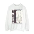 Miniatyrbillede 1 af 3: Disney Womens/Ladies Big Hero 6 Baymax Excuse Me Some Air Sweatshirt