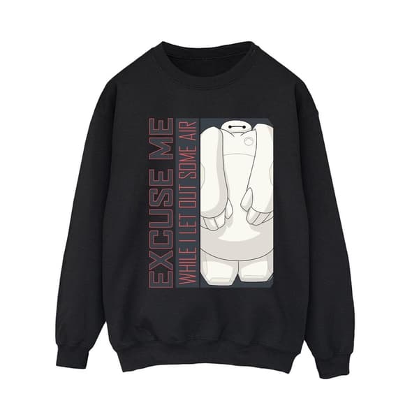 Disney Big Hero 6 Baymax Excuse Me Some Air Sweatshirt - dam/dam