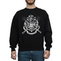 Pikkukuva 3 / 5: Harry Potter Mens Hogwarts Badge Wands Sweatshirt