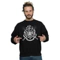 Pikkukuva 2 / 5: Harry Potter Mens Hogwarts Badge Wands Sweatshirt