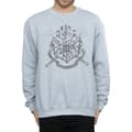 Pikkukuva 3 / 5: Harry Potter Mens Hogwarts Badge Wands Sweatshirt