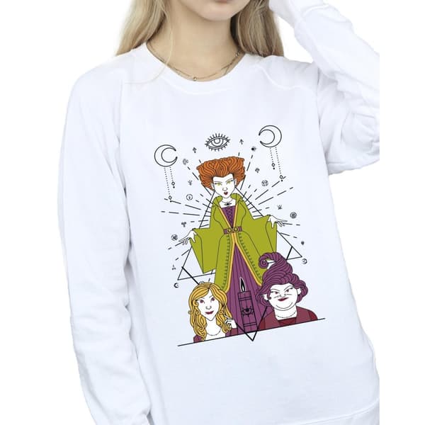 Disney Hocus Pocus Candle-tröja för kvinnor/damer