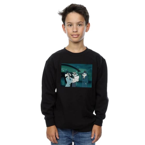 Looney Tunes Boys Bugs Bunny Sylvester Letter Sweatshirt