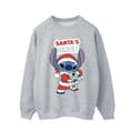 Miniatyrbild 1 av 3: Disney Mens Lilo & Stitch Santa´s Here Sweatshirt