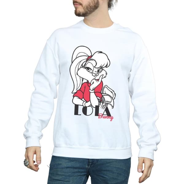 Looney Tunes Mens Classic Lola Bunny Sweatshirt
