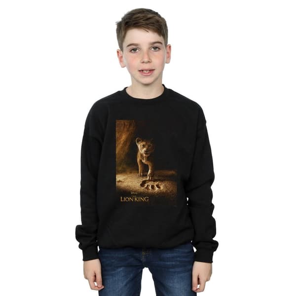 Disney Boys The Lion King Movie Simba Poster Sweatshirt