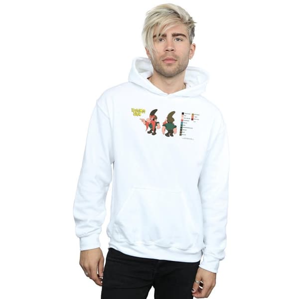 Looney Tunes Mens Yosemite Sam Colour Code Hoodie