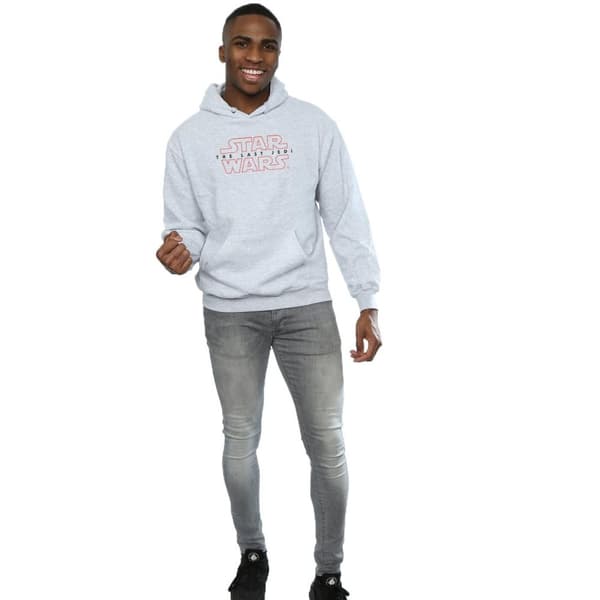 Star Wars Mens The Last Jedi Logo Hoodie