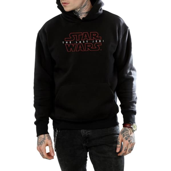 Star Wars Herr The Last Jedi Logo Hoodie