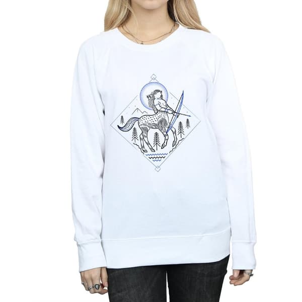 Harry Potter Womens/Ladies Centaur Line Art Sweatshirt