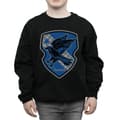 Miniatyrbillede 3 af 5: Harry Potter Boys Ravenclaw Crest Flat Sweatshirt