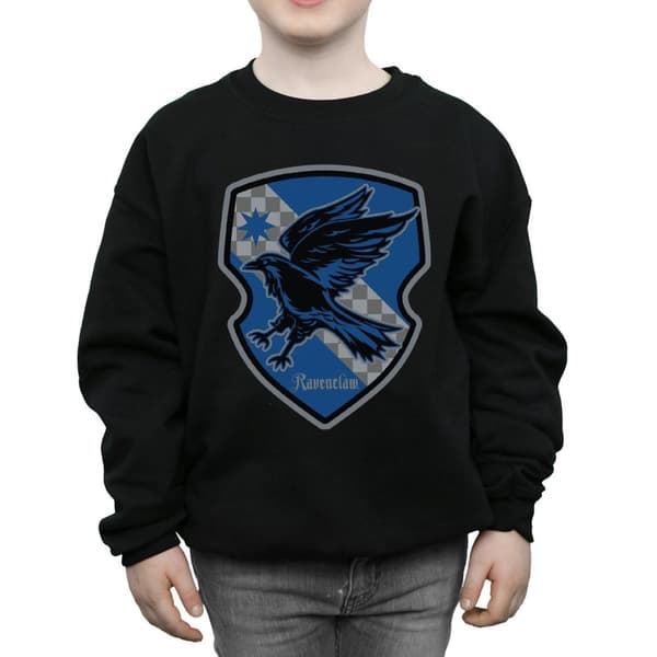 Harry Potter Boys Ravenclaw Crest Flat Sweatshirt