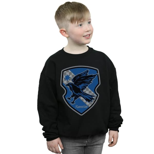 Harry Potter Boys Ravenclaw Crest Flat Sweatshirt