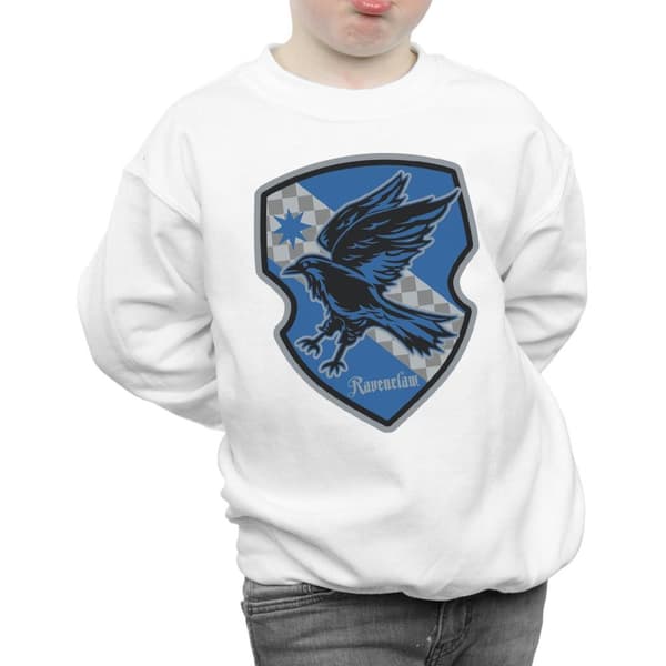 Harry Potter Boys Ravenclaw Crest Flat Sweatshirt