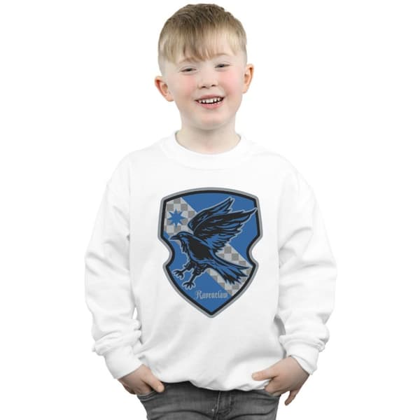 Harry Potter Boys Ravenclaw Crest Flat Sweatshirt