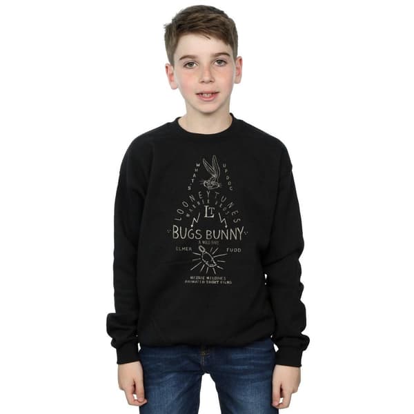Looney Tunes Pojkar Snurre Sprätt En Vild Hare Sweatshirt