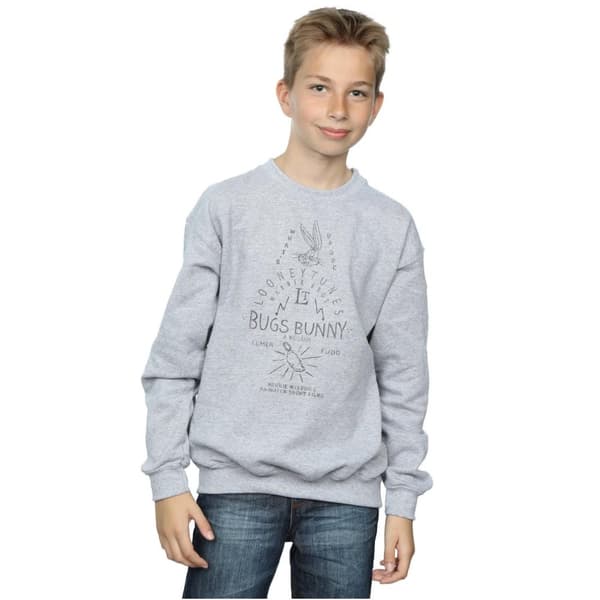 Looney Tunes Pojkar Snurre Sprätt En Vild Hare Sweatshirt
