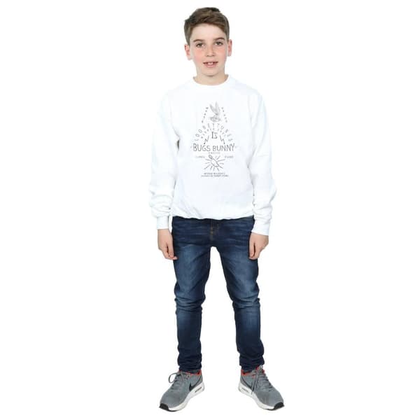 Looney Tunes Pojkar Snurre Sprätt En Vild Hare Sweatshirt