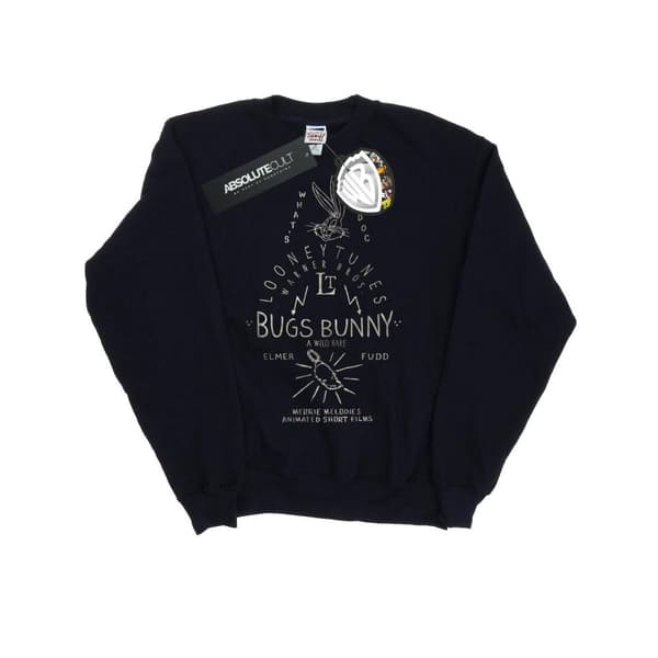 Looney Tunes Boys Bugs Bunny A Wild Hare Sweatshirt